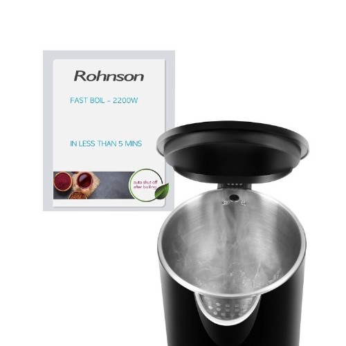 ΒΡΑΣΤΗΡΑΣ ROHNSON R-7528 ΜΑΥΡΟ 1,7L